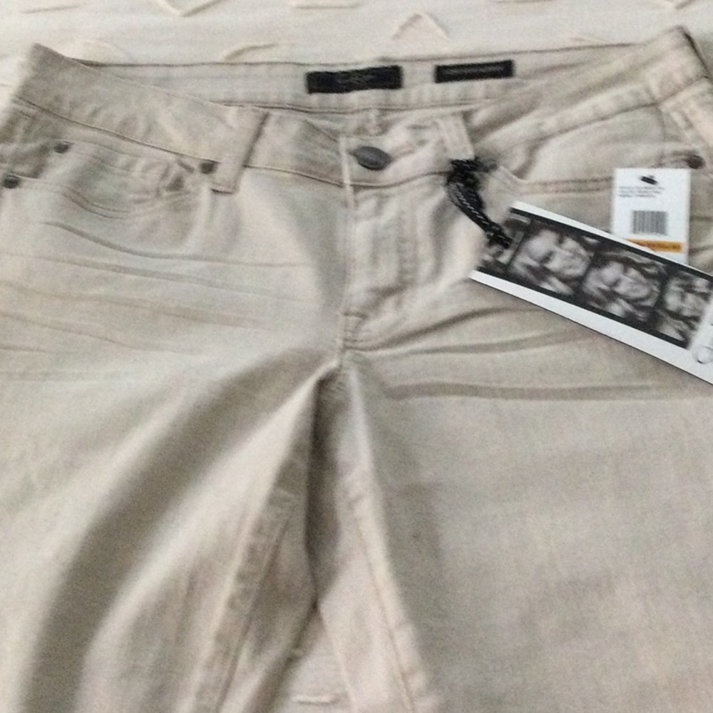 Jessica Simpson tan jeans